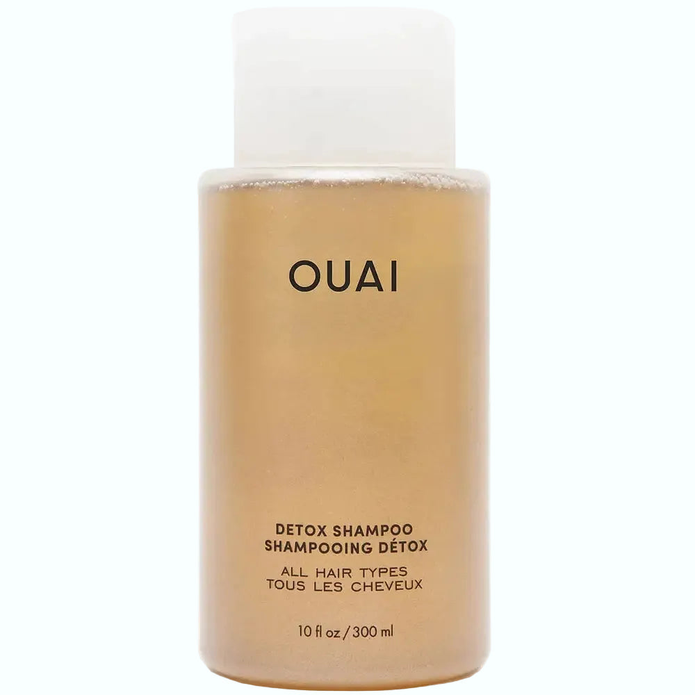 Ouai Detox Shampoo clarifying shampoo with apple cider vinegar for oily hair and scalp buildup