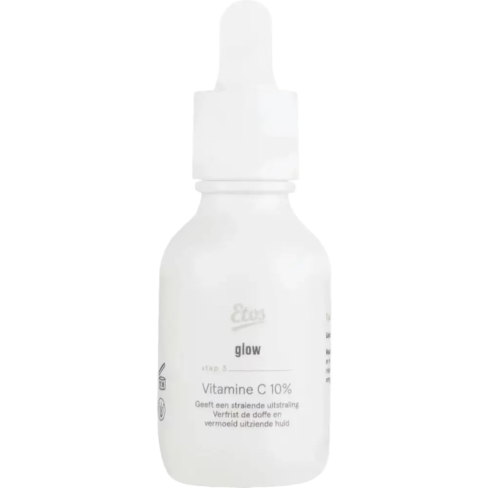 Etos Vitamine C 10% Serum with ethyl ascorbic acid and hyaluronic acid for brightening and anti-aging