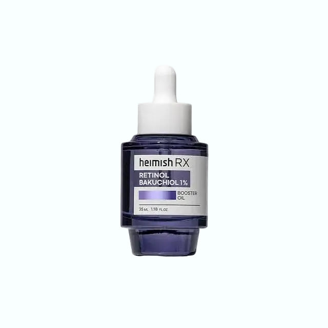 Heimish RX Retinol Bakuchiol Booster Oil for anti-aging and skin texture improvement