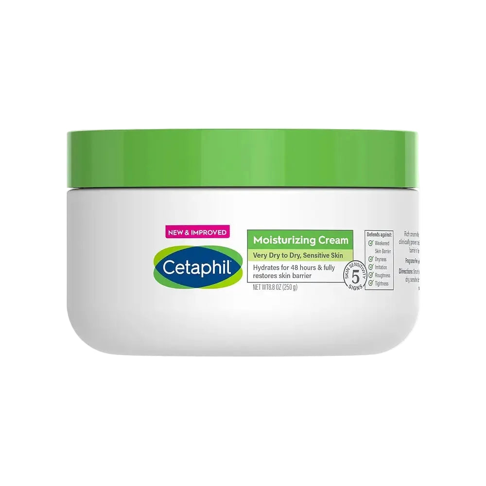 Cetaphil Rich Hydrating Cream with Hyaluronic Acid for dry to normal sensitive skin 24-hour hydration