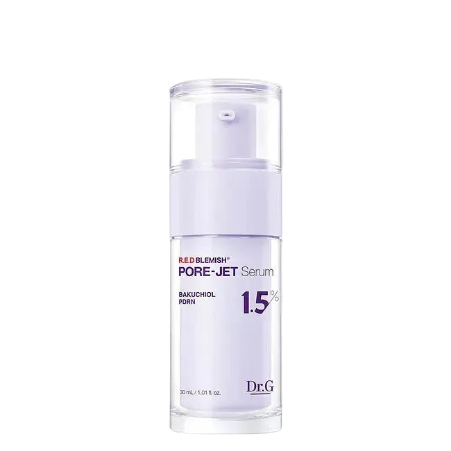 Dr.G Red Blemish Bakuchiol Pore-Jet Serum for pore tightening, anti-aging and brightening
