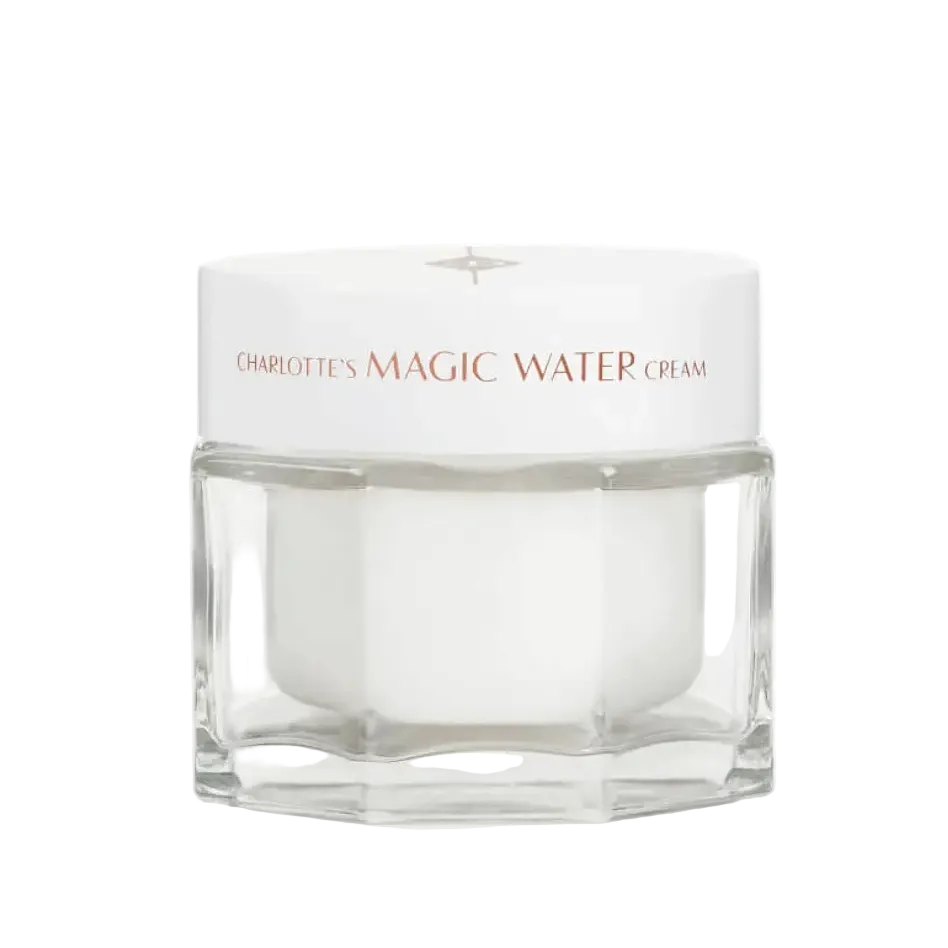 Charlotte Tilbury Magic Water Cream gel moisturizer for hydration and pore refining