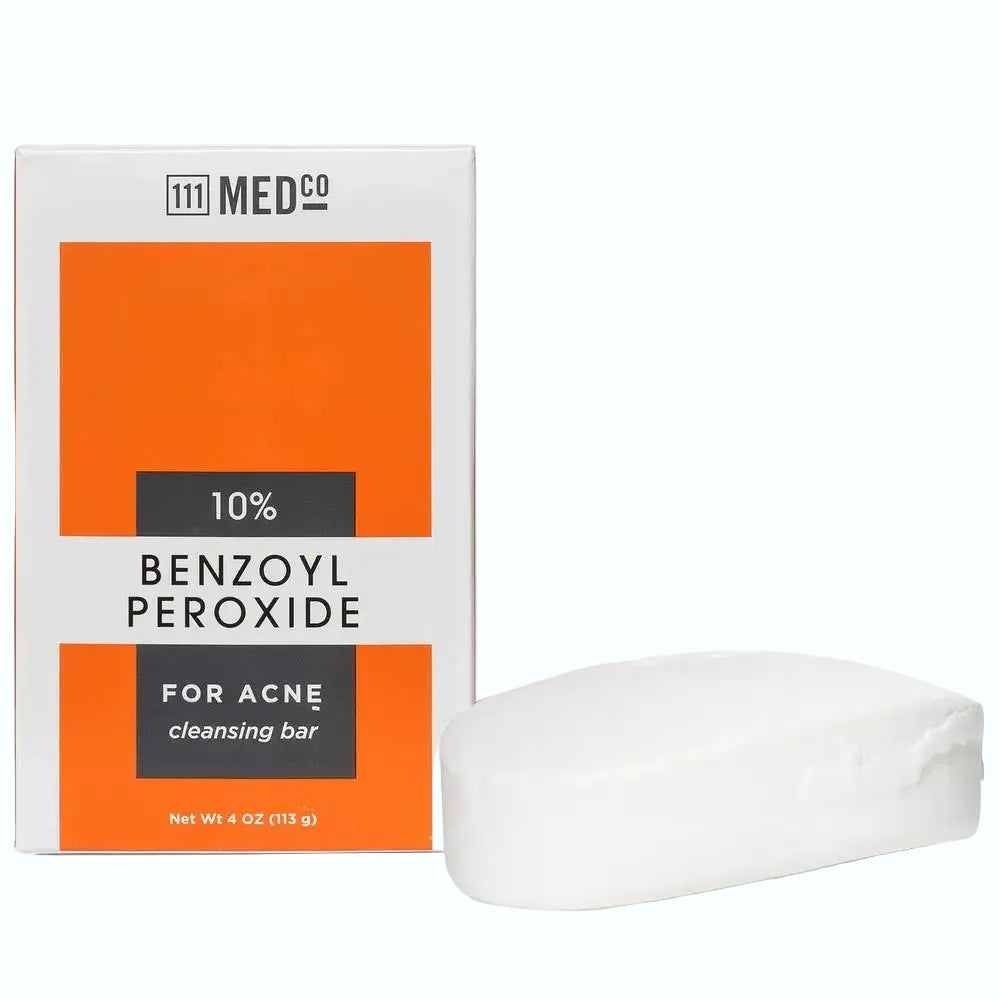111medco 10% Benzoyl Peroxide for acne treatment and blemish control