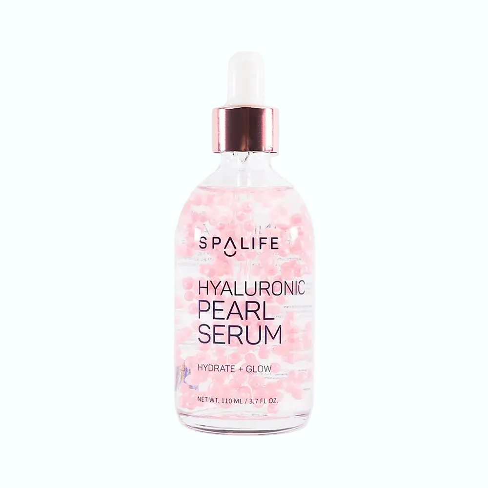 SpaLife Hyaluronic Pearl Serum with dissolving pearl capsules for hydration and luminosity