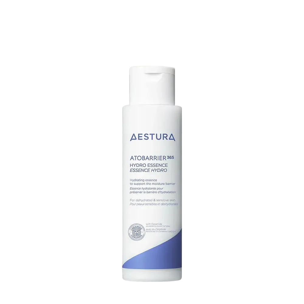 Aestura Atobarrier 365 Hydro Essence for deep hydration and skin barrier repair on sensitive dry skin