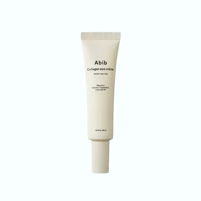 Abib Collagen Eye Crème Jericho Rose Tube for dark circles, wrinkles, and firming under-eye skin