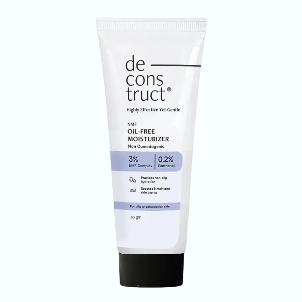 Deconstruct Oil-Free Moisturizer for oily and acne-prone skin with NMF Complex and Panthenol