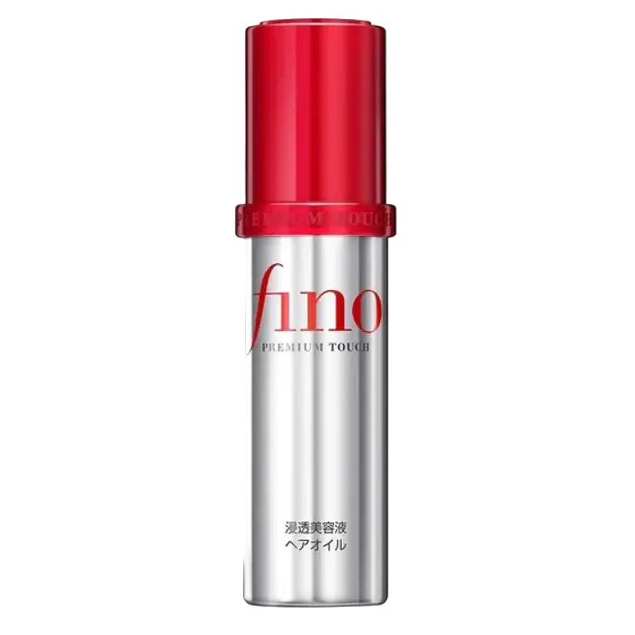 Shiseido Fino Premium Touch Hair Oil for damaged hair repair, smoothness and shine