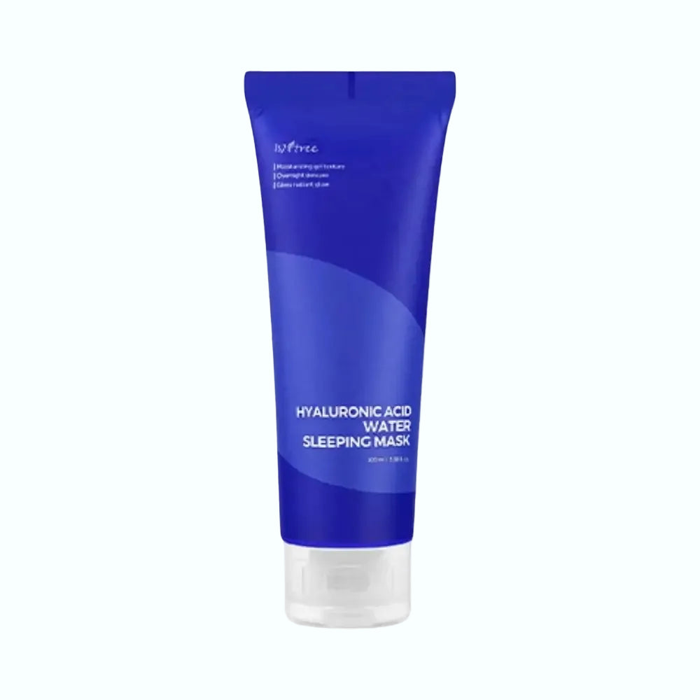 Isntree Hyaluronic Acid Water Sleeping Mask for intense overnight hydration with 5 types of hyaluronic acid