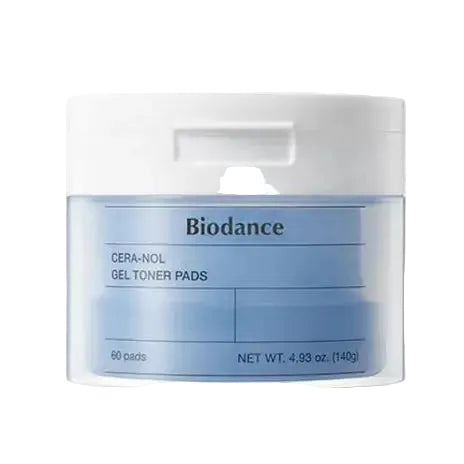 Biodance Cera-Nol Gel Toner Pads for deep hydration and sensitive skin barrier repair