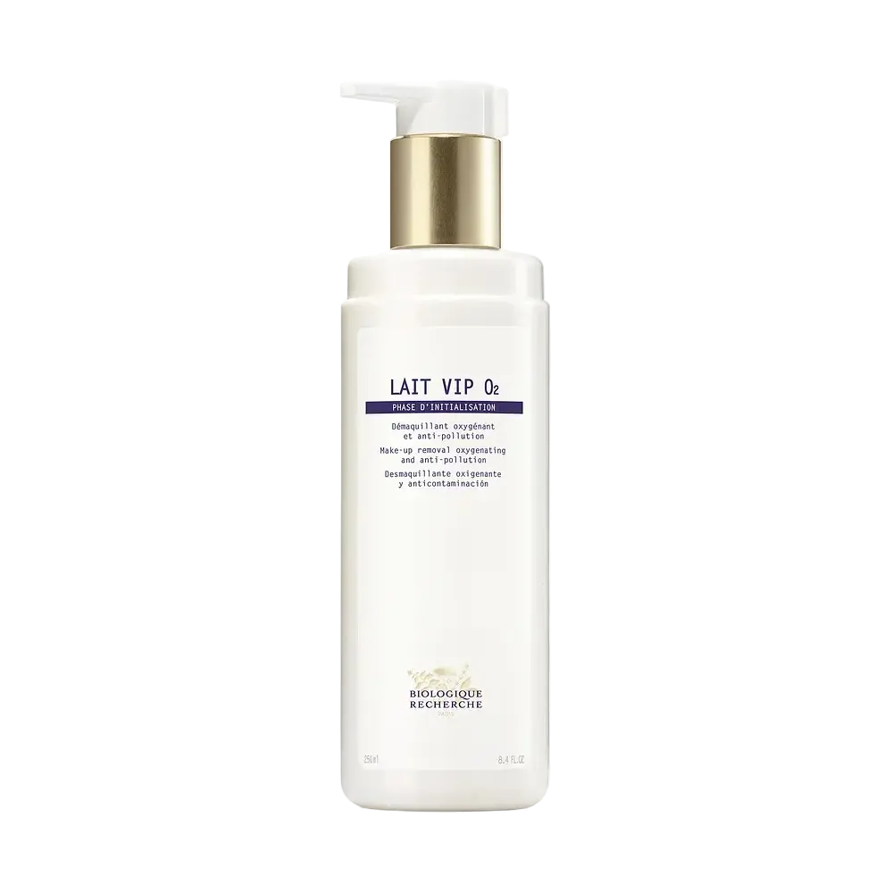 Biologique Recherche Lait Vip 02 oxygenating milk cleanser for radiant, pollution-protected skin
