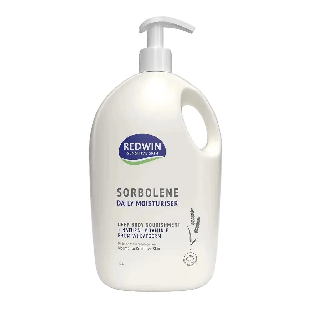 Redwin Sorbolene Moisturiser with Vitamin E for sensitive skin hydration and daily moisture