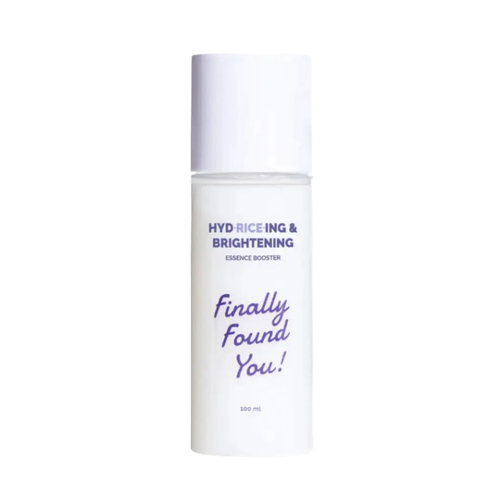 Finally Found You! Hyd-Rice-Ing & Brightening Essence Booster with rice and vitamin C for hydration and brightening