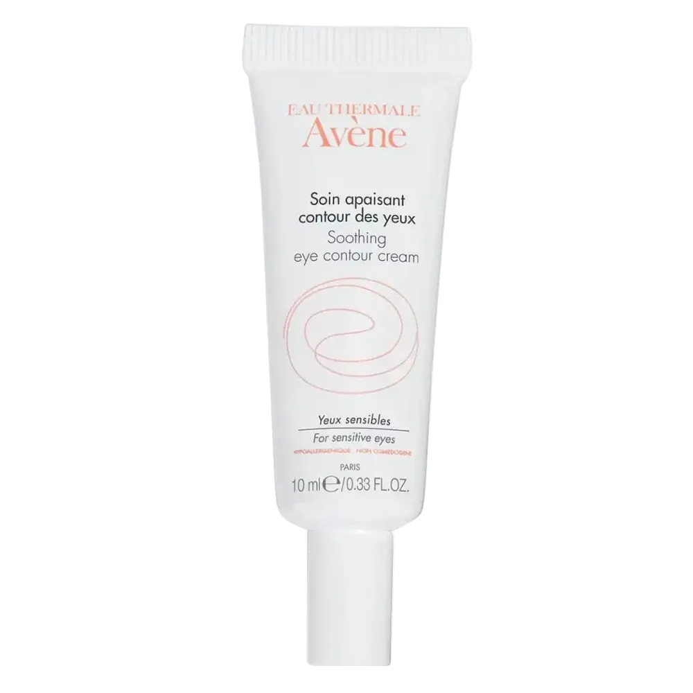 Avène Soothing Eye Contour Cream for sensitive skin hydration and depuffing