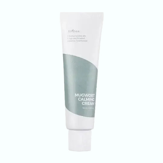 Isntree Mugwort Calming Cream for sensitive skin soothing and hydration