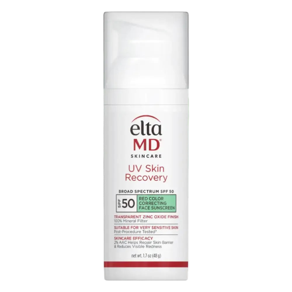 EltaMD UV Skin Recovery Red Color Correcting SPF 50 sunscreen for sensitive and rosacea-prone skin