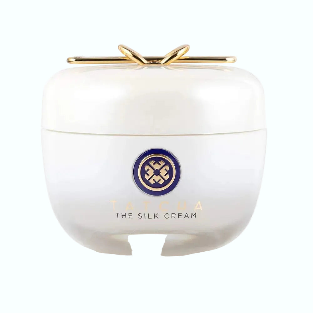 Tatcha The Silk Cream firming anti-aging moisturizer with silk extracts and squalane for mature skin