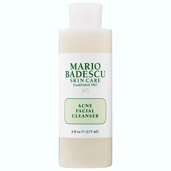 Mario Badescu Acne Facial Cleanser with salicylic acid for oily and acne-prone skin