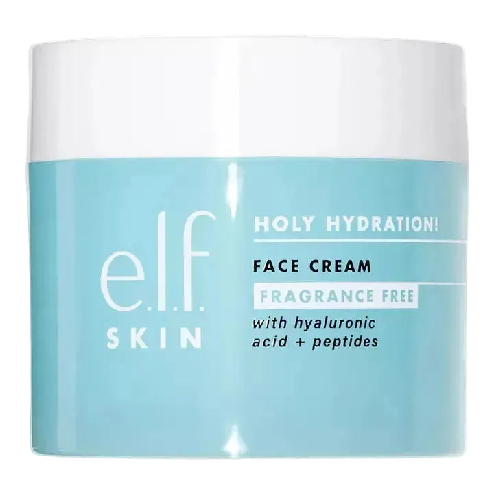 e.l.f. Cosmetics Holy Hydration Face Cream for intense hydration and plump, luminous skin