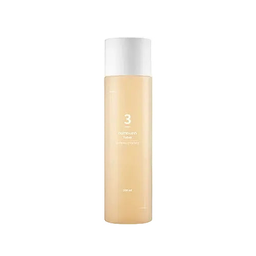 Numbuzin No.3 Super Glowing Essence Toner with fermented ingredients for brightening and hydration