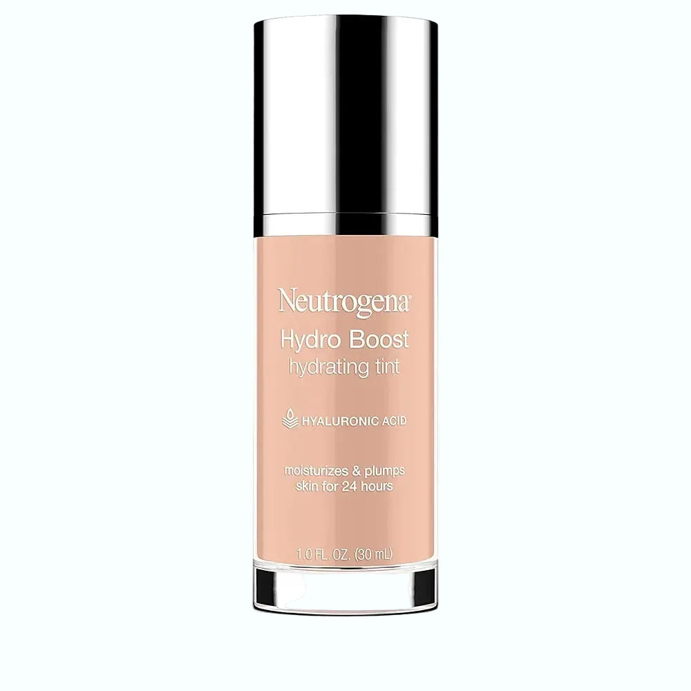 Neutrogena Hydro Boost Hydrating Tint for dry skin with hyaluronic acid and lightweight coverage
