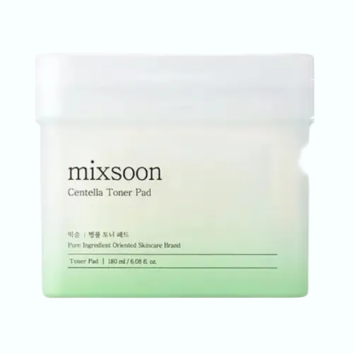 mixsoon Toner Pad with niacinamide for hydrating and brightening all skin types