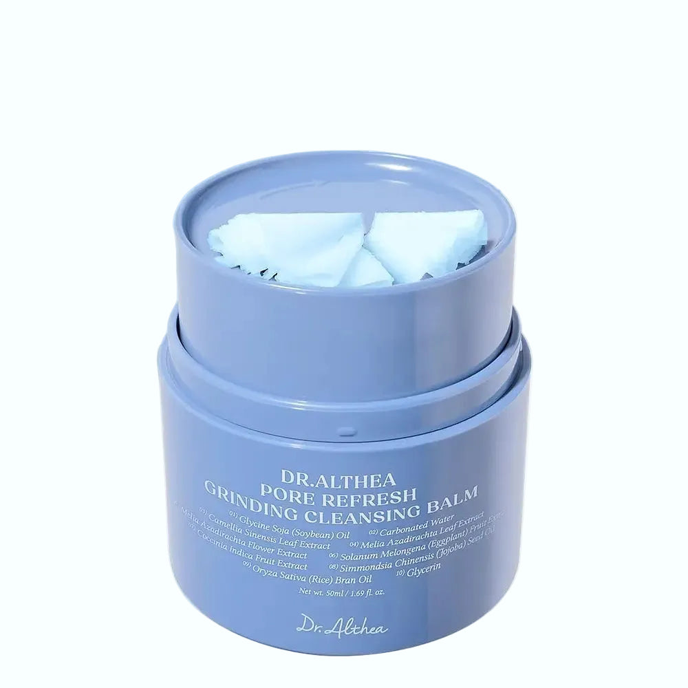 Dr. Althea Pore Refresh Grinding Cleansing Balm with green tea extract for all skin types pore cleansing