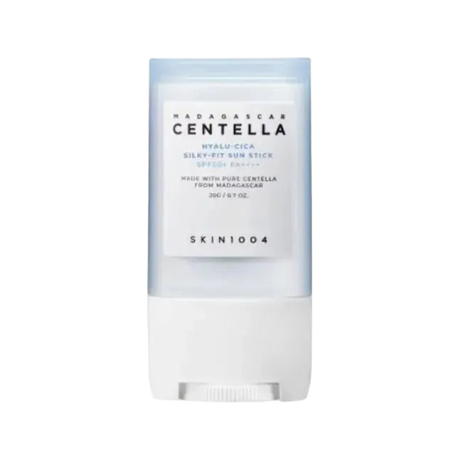 SKIN1004 Madagascar Centella Hyalu-Cica Silky-Fit Sun Stick SPF50+ PA++++ for hydration and UV protection