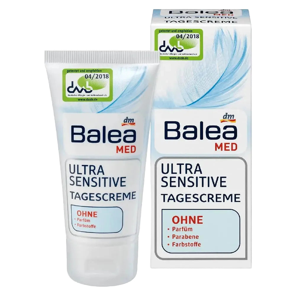 Balea Ultra Sensitive Tagescreme day cream for sensitive skin with panthenol and allantoin