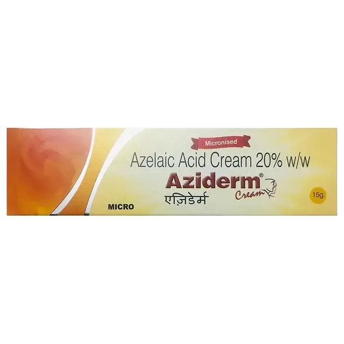 Micro Labs Limited Aziderm 20% Cream with azelaic acid for acne and hyperpigmentation
