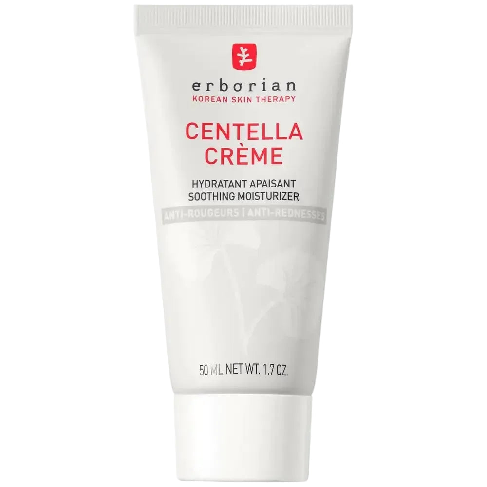Erborian Centella Cream soothing moisturizer with 2% Centella Asiatica for sensitive skin and redness reduction