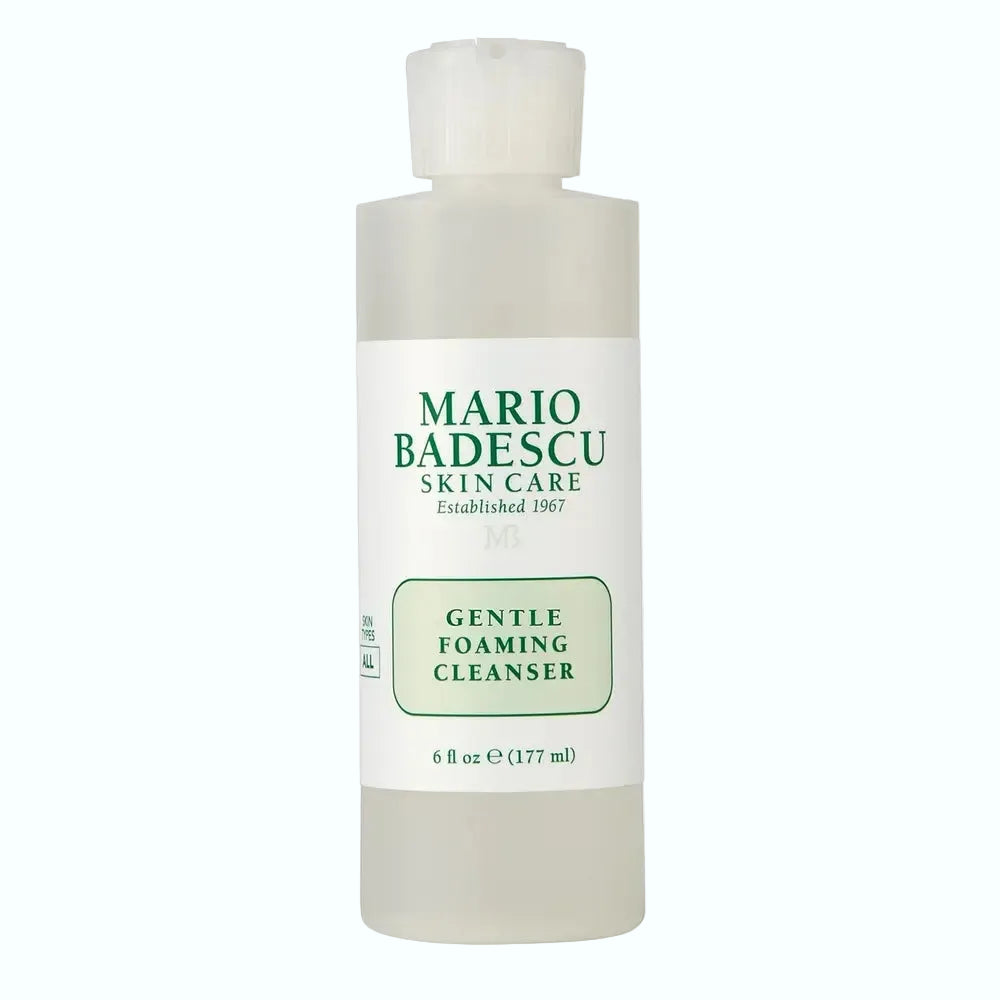 Mario Badescu Gentle Foaming Cleanser with aloe and chamomile for all skin types hydration and gentle cleansing