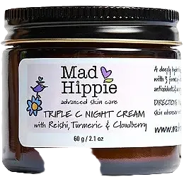Mad Hippie Triple C Night Cream with three forms of vitamin C for brightening and anti-aging