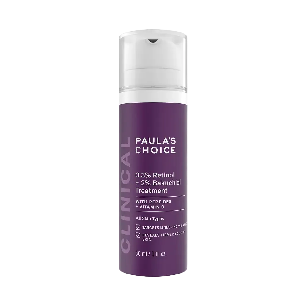 Paula's Choice Clinical Retinol Bakuchiol Treatment for wrinkles and firming