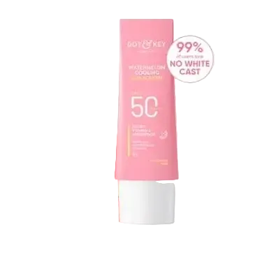 Dot & Key Watermelon Cooling SPF 50 Sunscreen with hyaluronic acid for hydration and broad spectrum sun protection