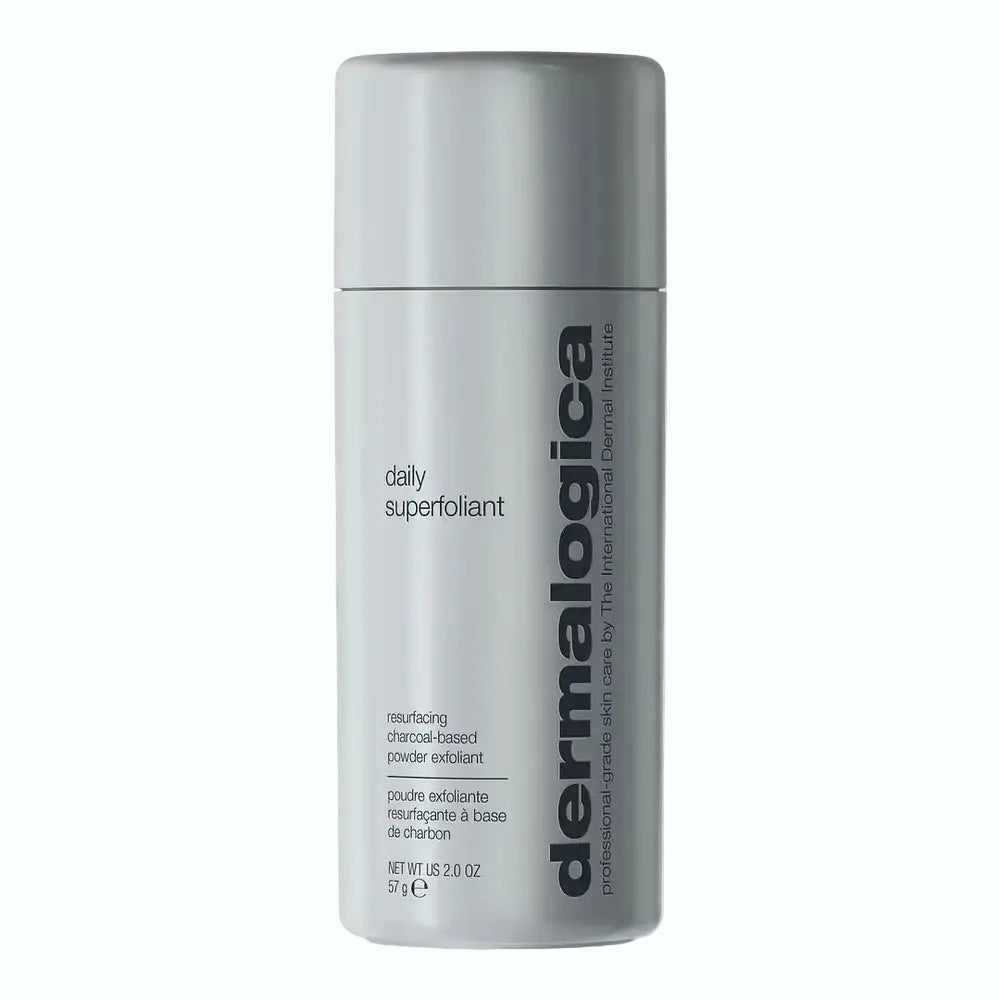 Dermalogica Daily Superfoliant powder exfoliator for smoothing and anti-aging with activated charcoal and enzymes