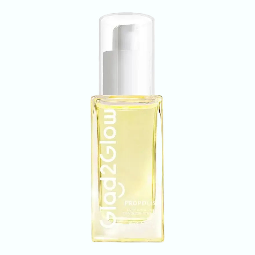 Glad2Glow Propolis 5% Hyaluronic Acid Barrier Essence Toner for hydration and barrier repair with ceramides