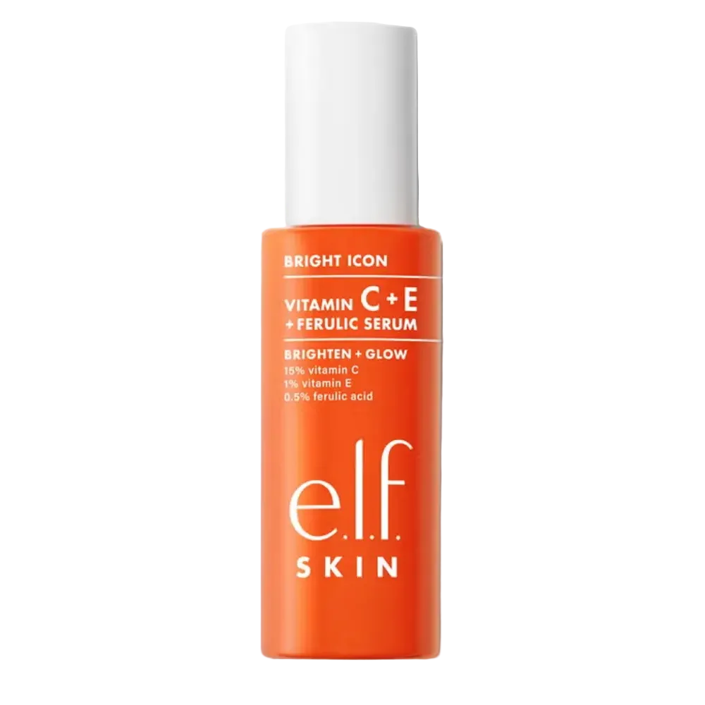 e.l.f. Bright Icon Vitamin C + E + Ferulic Serum for brightening and even skin tone