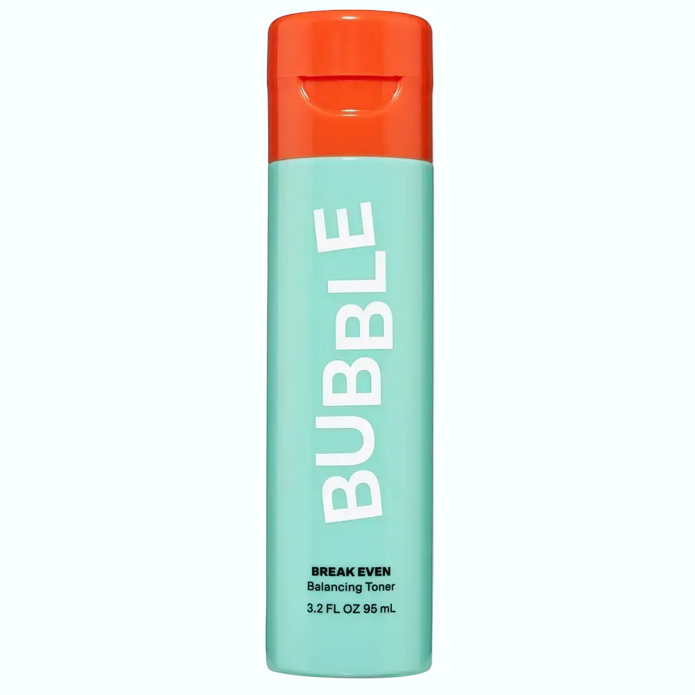 Bubble Break Even Balancing Toner for normal to oily skin with niacinamide and willow bark extract