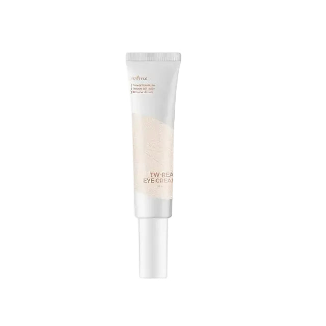 Isntree TW-Real Eye Cream with bifida ferment and peptides for dark circles and fine lines
