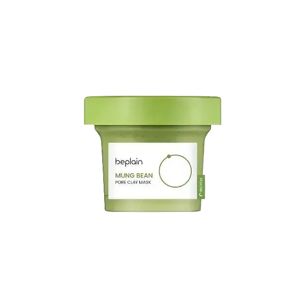 beplain Mung Bean Pore Clay Mask for pore cleansing and gentle exfoliation