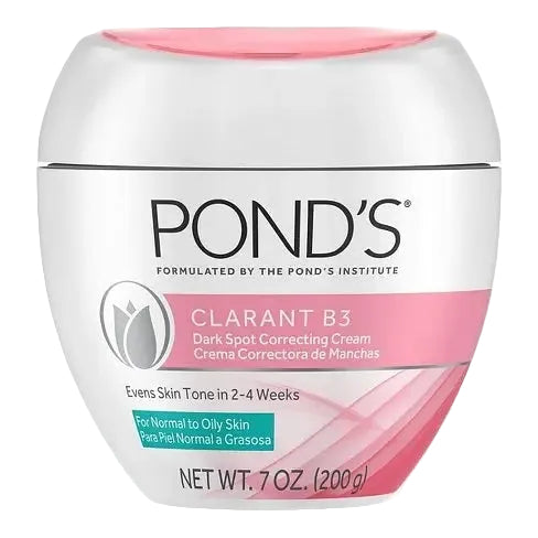 Pond's Clarant B3 Dark Spot Correcting Cream with Vitamins B3 & C for brightening and moisturizing