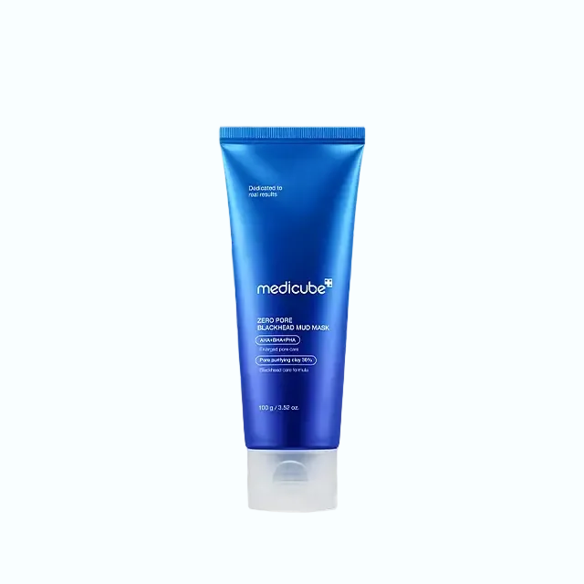 Medicube Zero Pore Blackhead Mud Mask for pore cleansing and blackhead removal