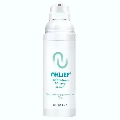 Galderma Aklief Trifarotene Cream prescription retinoid for acne treatment on face and body