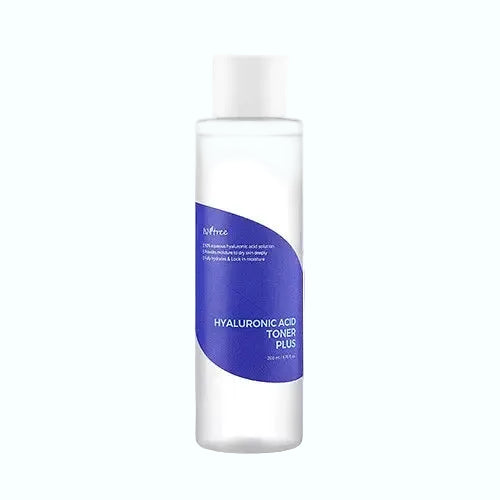 ISNTREE Hyaluronic Acid Toner Plus with 5 types of hyaluronic acid for deep hydration and sensitive skin