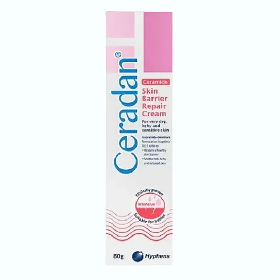 Ceradan Skin Barrier Repair Cream for eczema-prone and sensitive skin with ceramide therapy