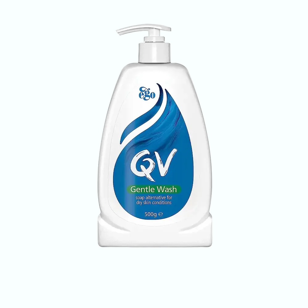 QV Gentle Wash soap-free cleanser for dry and sensitive skin hydration