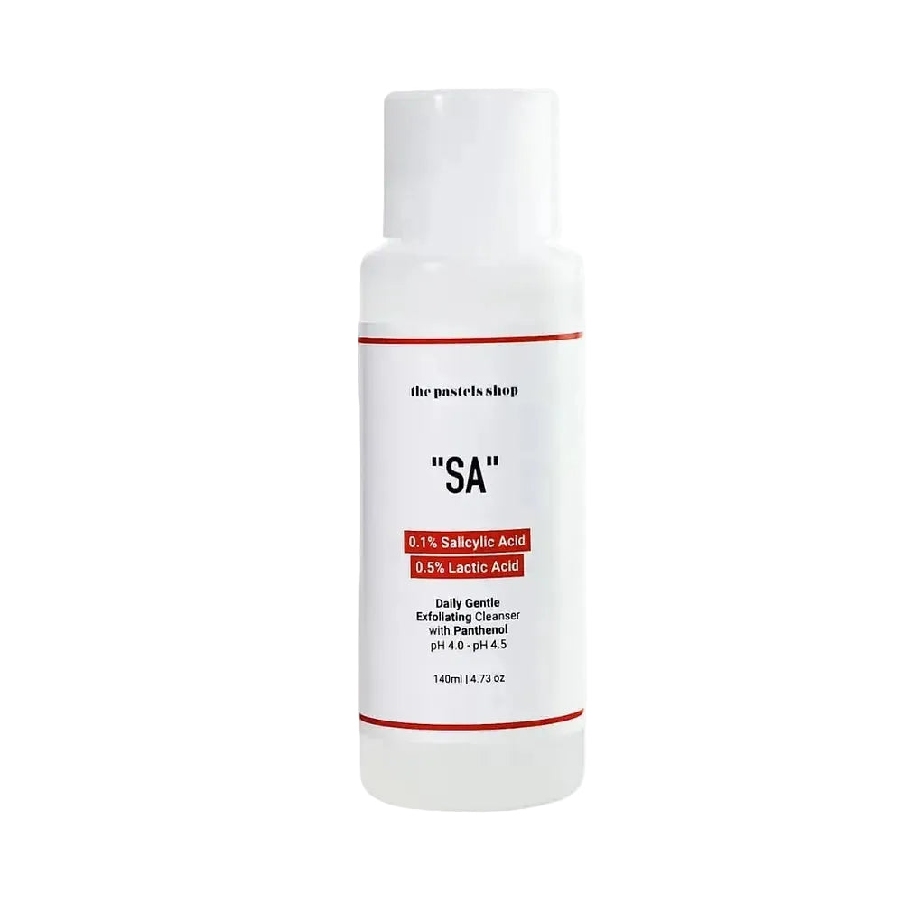 The Pastels Shop SA Cleanser with Salicylic and Lactic Acid for acne-prone and oily skin