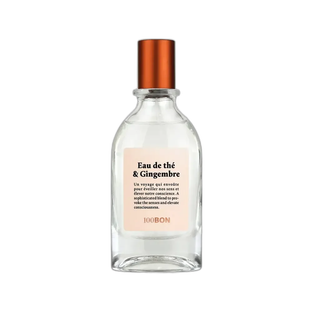100 Bon Eau De Thé & Gingembre Eau De Cologne