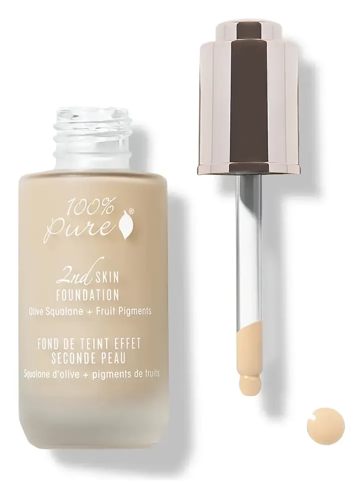 100% Pure Fruit Pigmented 2nd Skin Foundation